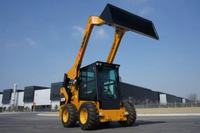 Chargeuse compacte sur chenilles SS270V Tier4, poids opérationnel 4,3T, godet de 0,5m³, force de rupture de 28,8kN, 20km/h pour chantier