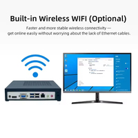 Mini PC Compact Intel Celeron J1900 N2840 VGA Double Affichage Gigabit Ethernet USB3.0 DDR3 DDR4 Windows 10/11 Linux pour Entreprise