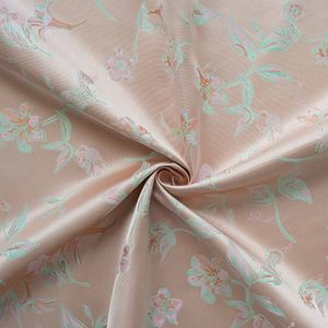 Nouveau tissu Jacquard floral coloré en poudre de brocart de chanson d'imitation de style chinois - Product Image 1