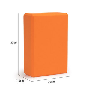180 gramos de bloques de espuma de <span class=keywords><strong>yoga</strong></span> <span class=keywords><strong>EVA</strong></span> de alta densidad 3*6*9 pulgadas bloque de <span class=keywords><strong>yoga</strong></span> <span class=keywords><strong>para</strong></span> ejercicio - Product Image 1
