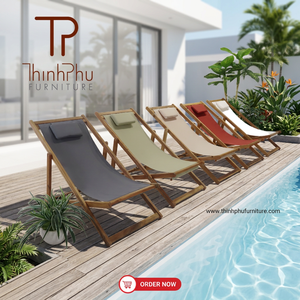 Chaise pliante portable légère et détachable pour l'extérieur avec cadre en aluminium pour la pêche, le jardin, l'hôtel et la villa - Product Image 6