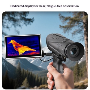 Termocamera HD con Telemetro Laser, Monocolo per Visione Notturna a Infrarossi per Osservazione di Uccelli e Attività all'Aperto in Condizioni di Scarsa Luminosità - Product Image 2