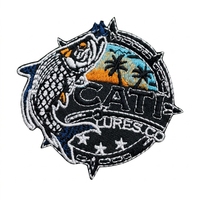 Patch brodé thermocollant OEM ODM 5 motifs graphiques colorés pour vêtements, sacs et accessoires de sport (pêche, boxe)