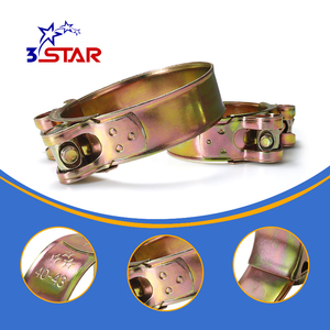 Klem Selang T-bolt Kustom Pabrik Besi Berlapis Seng Klem Tabung Dapat Disesuaikan Tugas Berat - Product Image 2