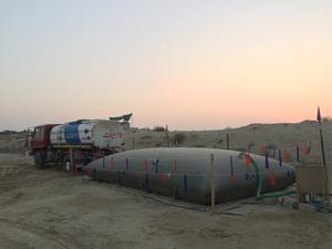 Réservoir d'<span class=keywords><strong>eau</strong></span> en tissu enduit de PVC sur mesure de grande taille 50000L, réservoir de stockage de liquides, traitement de l'<span class=keywords><strong>eau</strong></span>, non toxique, garantie 1 an - Product Image 5