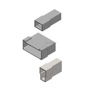 Carcasa de Conector Hembra Multipin de Plástico Resistente al Calor para Arnés de Cables - Product Image 1