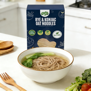Nouilles d'avoine Konjac en gros, <span class=keywords><strong>repas</strong></span> instantané riche en protéines avec farine de seigle, riches en fibres alimentaires, préparation en 15 minutes, marque privée OEM - Product Image 3