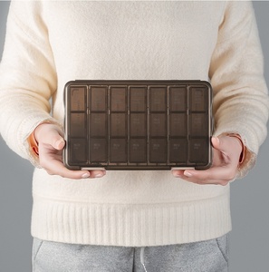 Pastillero Semanal Desmontable de 21/28 Compartimentos, Organizador de Pastillas para Viaje, Estuche de Almacenamiento de Medicamentos para 7 Días - Product Image 1