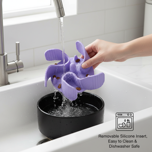 Cuttable Silicone Slow <b>Feeder</b> Insert for Stainless Steel Ceramic Bowls Octopus Suction Cup Anti-Choking Pet Feeding Dogs <b>Cats</b> - Product Image 4
