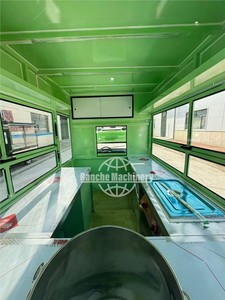 Custom Food Truck Trailer Mobile <b>Kitchen</b> Bubble Tea Smoothie Juice Ice Cream Food Cart Full <b>Kitchen</b> - Product Image 6