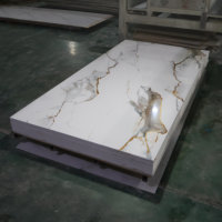 Papan PVC Bermotif Marmer Premium dengan Cetakan UV dari Cina