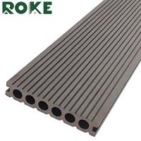 Fabricant de terrasses en WPC ROKE, terrasses en composite bois-plastique modernes, faciles à installer, surface en bois grainé, imperméable, pour jardin
