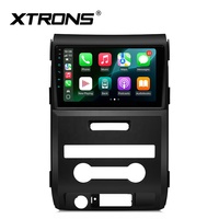 XTRONS Écran IPS 9 pouces Octa Core 64 Go avec DSP EQ, plusieurs interfaces utilisateur, navigation Android, autoradio pour Ford Raptor/F150 (P415) 2009-2014