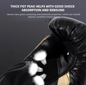 Gants <span class=keywords><strong>de</strong></span> <span class=keywords><strong>boxe</strong></span> en cuir PU avec logo personnalisé, équipement <span class=keywords><strong>de</strong></span> combat professionnel, gants <span class=keywords><strong>de</strong></span> kickboxing pour l'entraînement au combat, Muay Thai, sparring, 10-16 oz - Product Image 5