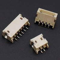 Connecteur de boîtier PCB YXY WAFER ZH1.5mm à montage en surface horizontale avec borne à broches verticales et bobine de câble, noir pour