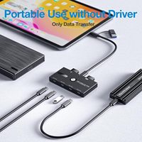 Hub USB C 10Gbps 6 Port, Splitter USB C, Hub Laptop, Splitter USB C 4 Port 3.2 Gen2