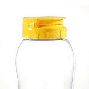 Plastic Sealed Leak-Proof Double-Layer Honey Cap for Inverted <b>Squeeze</b> Condiment <b>Bottles</b> 38-400 - Product Image 3