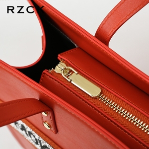 Borse all'ingrosso RZCK Thailand <span class=keywords><strong>Dolce</strong></span> PU per le signore Custom di lusso di grande capacità Orange con paillettes Tote bag con Logo di buona qualità - Product Image 4