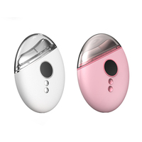 Masajeador Facial Vibratorio 3 en 1 con Microcorriente para Rejuvenecimiento de la Piel, Estiramiento y Lifting de Cuello, Instrumento de Belleza con Luz de 3 Colores