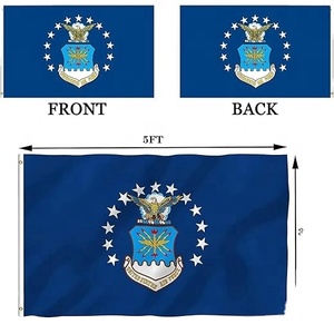 Drapeau national brodé personnalisé en polyester de haute qualité, couleurs vives, 3x5 pieds, pour l'extérieur, directement de l'usine, à prix abordable - Product Image 2