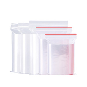 Ziplock Food PEプラスチック厚さ14 * 20cm 5.5*7.8インチジッパーバッグホームセンター用アーツアンドクラフツ100ピース/パック - Product Image 6