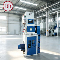 Décortiqueuse de riz automatique pneumatique à rouleaux en caoutchouc de bonne qualité pour usine de traitement du riz