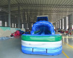 Nouveau design Xinyue Toboggan gonflable en PVC extra long 15x5m Thème sportif Unisexe Amusant Toboggan aquatique pour location événementielle Souffleur et kit de réparation inclus - Product Image 5