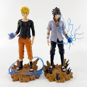 BJ Narutos Japon Manga le Rasengan Uzumaki Narutos Sasuke Action Figure PVC Artisanat Jouet Enfants Chambre Décoration Collections