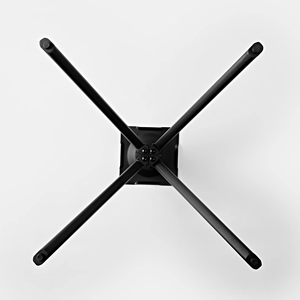 Furniture Leg Industrial Design Style Black Metal Steel Powder Coated 4-legged Restaurant And Hotel Outdoor Dining <strong>Table</strong> <strong>Base</strong> - Product Image 2