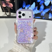 Funda para Teléfono REDMI NOTE 17 PRO 5G con Adornos de Corazón en Resina Epoxi, Resistente a Arañazos, Diseño Elegante para Chicas, Gran Venta