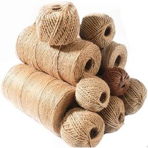 Wholesale Eco-Friendly 100% Natural Jute <b>Yarn</b> High Quality Hand Knitting Weaving Sewing Materials Export Oriented Bangladesh - Product Image 6