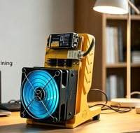 Machine de minage Bitcoin à haute efficacité avec puce BV002 BM1373, 5T 10TH/s SHA256, machine de minage ASIC solo, équipement de minage crypto