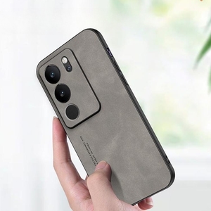 เคสโทรศัพท์หนังสำหรับ <span class=keywords><strong>VIVO</strong></span> <span class=keywords><strong>S17</strong></span> <span class=keywords><strong>S17</strong></span> Pro กรอบหลังแบบแข็งขอบนิ่ม - Product Image 1