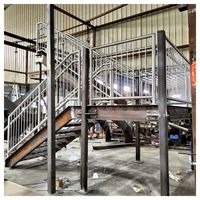 Escalier en spirale extérieur en acier, nouveau design élégant pour balcon
