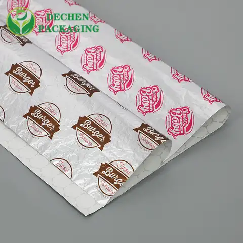 Hamburger Foil Packaging hamburger Foil isolant