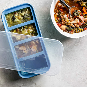 Biểu Tượng Tùy Chỉnh Trong Suốt Stackable Lưu Trữ <span class=keywords><strong>Container</strong></span> <span class=keywords><strong>Silicone</strong></span> An Toàn Thực Phẩm <span class=keywords><strong>Container</strong></span> Ăn Trưa Hộp Thực Phẩm Lưu Trữ <span class=keywords><strong>Container</strong></span> - Product Image 4