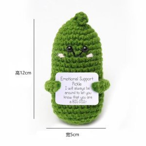 Jouets en peluche personnalisés par le fabricant, vente chaude, pomme de terre positive en tricot, jouet en peluche pour le soutien émotionnel, jouet en peluche en crochet, poupée en forme de légume, CPC - Product Image 2