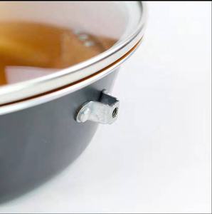 Juego de utensilios de cocina de piedra médica gruesa, sartén multifunción para freír huevos, carne, Pizza, sartén antiadherente - Product Image 4