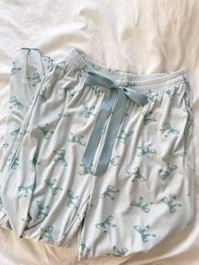 Conjunto de Ropa Casual para Mujer, Tela Suave con Estampados Adorables para Relajarse en Casa - Product Image 6