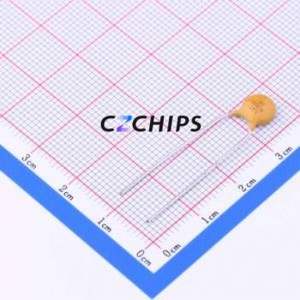 Condensador Cerámico de Disco con Orificio Pasante CT81-M6Y5P1D681KSEW, Componente de Orificio Pasante (THT), P=7.5mm 680pF 10% 2kV 7.5mm - Product Image 1