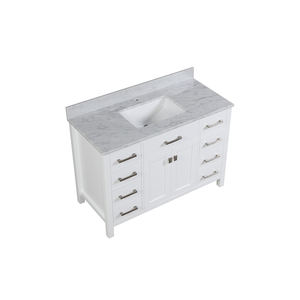 Mueble de Baño Moderno de Alta Gama de 48 Pulgadas con Lavabo de Cerámica y Características Resistentes al Agua - Product Image 4