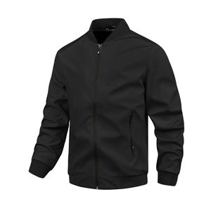 Veste de baseball ample pour homme, style coréen, coupe slim, couleur unie, veste de pilote Joker, légère, confortable et respirante, nouvelle collection automne. - Product Image 3