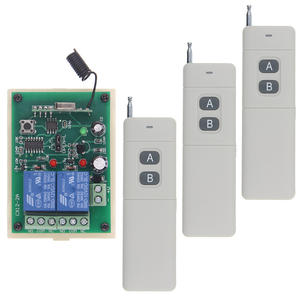 3000เมตรทางไกล DC 12V 24V <span class=keywords><strong>2</strong></span> CH 2CH RF ระบบสวิตช์ควบคุมระยะไกลไร้สายเครื่องส่งสัญญาณ + ตัวรับสัญญาณ315/433 MHz - Product Image 3