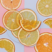 Echt Fruit Groente Plakjes Diy Kits Flatback Geperste Bloemen Fruit Specimen Epoxy Valentin 'S Day Kerst Easter Nieuwjaar