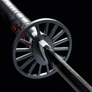 Katana en bambou populaire de l'anime <span class=keywords><strong>Demon</strong></span> <span class=keywords><strong>Slayer</strong></span> Tanjirou, accessoire de cosplay pour film et jeu d'anime, pour collection et décoration - Product Image 2