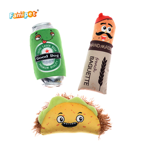 Bán Buôn Nhà Sản Xuất Tug Nylon Nhồi Bông Squeaky Tùy Chỉnh Mềm Plush Dog Đồ Chơi - Product Image 1