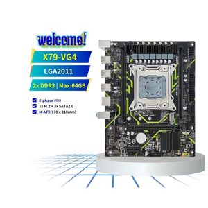 PANDL X79 системная плата для настольного компьютера поддерживает двухканальный процессор Intel Xeon E5 <span class=keywords><strong>DDR3</strong></span> Memory SATA2.0 NVMe M.<span class=keywords><strong>2</strong></span> PCIe3.0 Новый X79 - Product Image 1