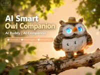 Robot en peluche interactif IA, compagnon robot interactif, pratique de la langue, chat vocal, apprentissage pour l'apprentissage des langues, Peluche IA