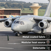 Grande Réplique Gonflable d'Avion de Transport KC390 à l'échelle 1:1, Modèle de Cargo Plane Simulé pour la Publicité, la Formation et les Salons Professionnels