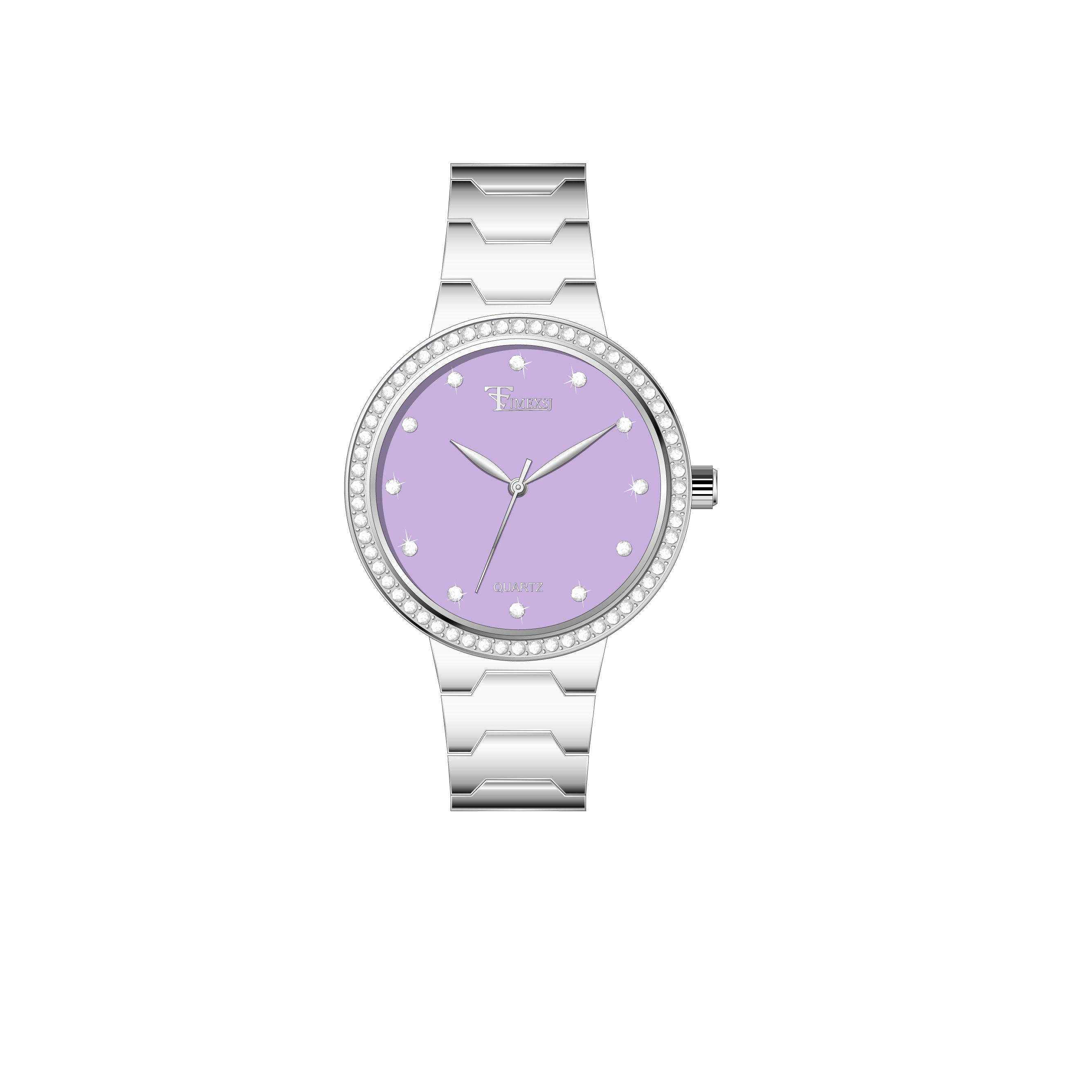 Silver - Light Purple